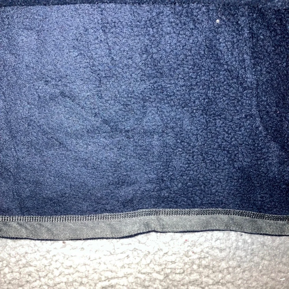 The North Face Sweatshirt Men XL Navy Blue Fleece Lined Logo Hiking Outdoor‎